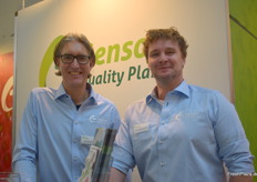 Guus Kersten und Roy Schoenmakers von Genson Quality Plants